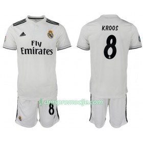 Real Madrid Dres KROOS 8 Dječji Domaći 2018/19 Kratkih Rukava